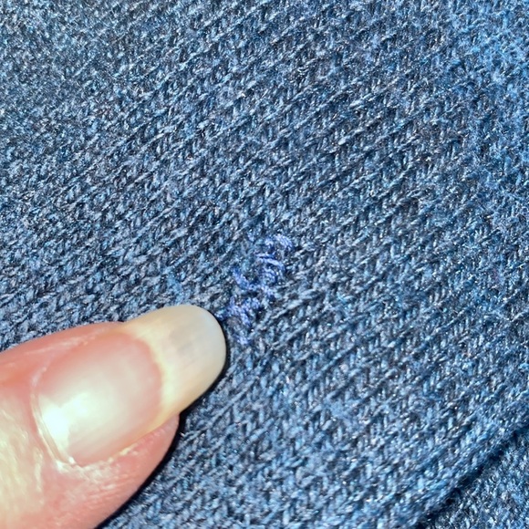 BANANA REPUBLIC wool cotton blend long sleeve sweater shawl collar NEW size XL - Picture 10 of 10